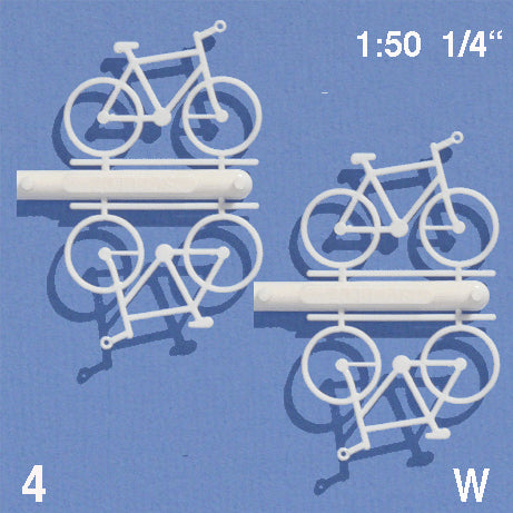 BICYCLES, M=1:50 WHITE / 1:50 / N/A