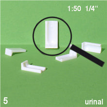 Load image into Gallery viewer, URINALS, FLOOR MOUNT, M=1:50 WHITE / 1:50 / N/A
