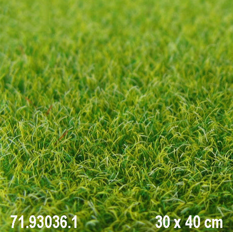 FIBER GRASS MAT, LIGHT GREEN LIGHT GREEN / N/A / 300 x 400 MM